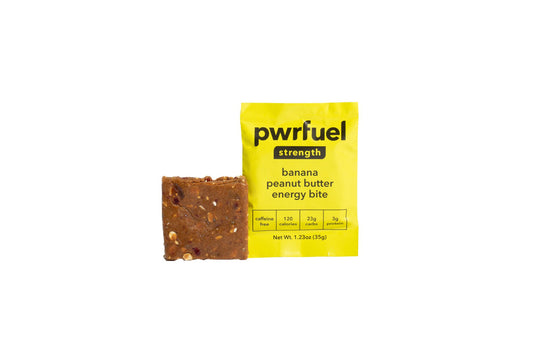 pwrfuel [strength] Banana Peanut Butter Energy Bite - 12 / 35 grm bar