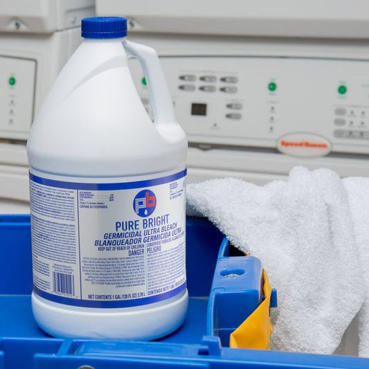 Pure Bright 1 Gallon Bleach - 6/Case - 1 / 6 / 1 G btl