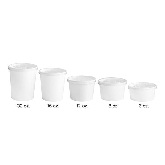 Choice Soup Cup with Vented Plastic Lid 12 oz. - 250/Case - 1 / 1 / 250 ct ea